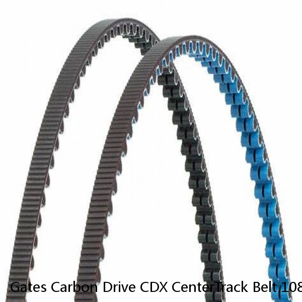 Gates Carbon Drive CDX CenterTrack Belt 108 tooth Black / Black