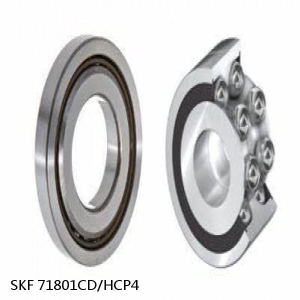 71801CD/HCP4 SKF Super Precision,Super Precision Bearings,Super Precision Angular Contact,71800 Series,15 Degree Contact Angle #1 small image