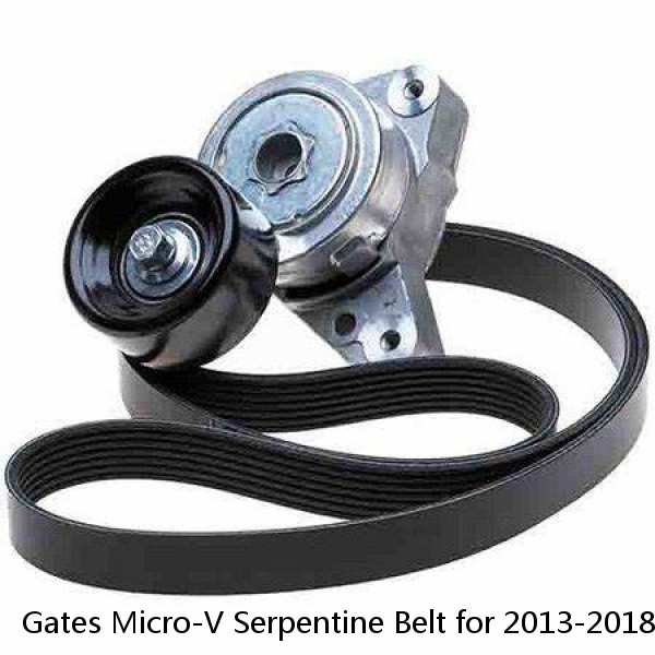 Gates Micro-V Serpentine Belt for 2013-2018 Chevrolet Sonic 1.8L L4 ir