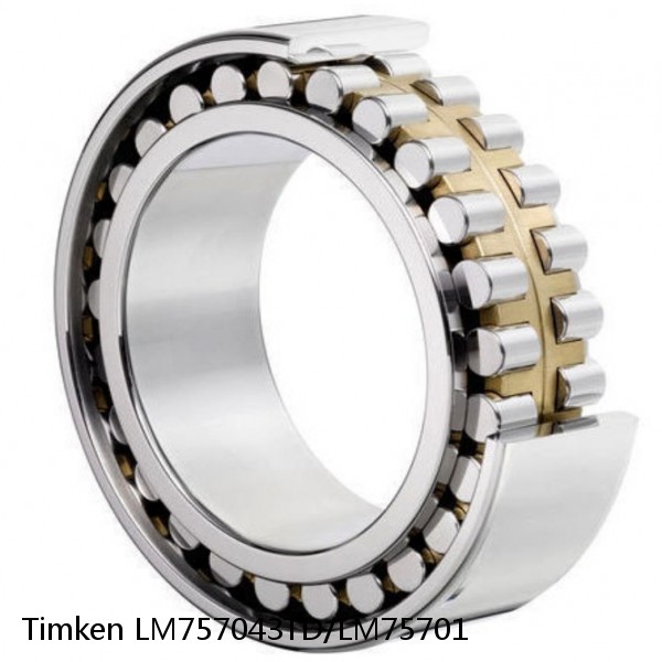 LM757043TD/LM75701 Timken Cylindrical Roller Bearing #1 image