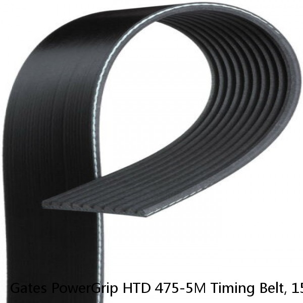 Gates PowerGrip HTD 475-5M Timing Belt, 15 mm wide, NEW #1 image