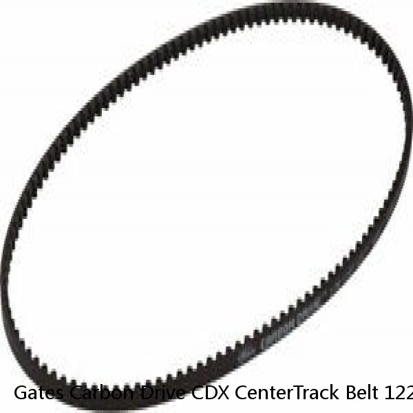 Gates Carbon Drive CDX CenterTrack Belt 122 tooth Black / Black #1 image