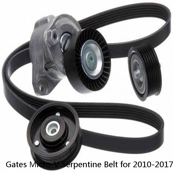 Gates Micro-V Serpentine Belt for 2010-2017 Chevrolet Equinox 2.4L L4 dp #1 image