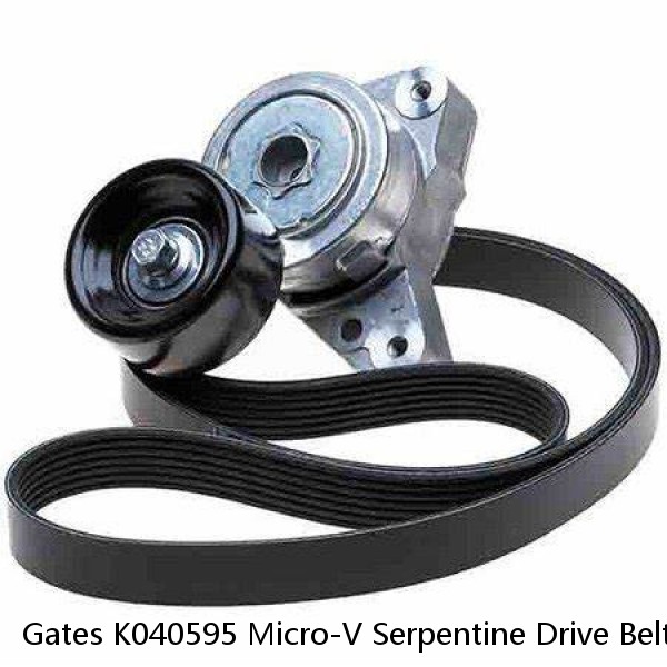 Gates K040595 Micro-V Serpentine Drive Belt #1 image